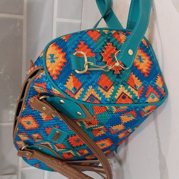 New handmade colorful jute bag. Made in Mexico 🇲🇽 - Picture 3 of 10